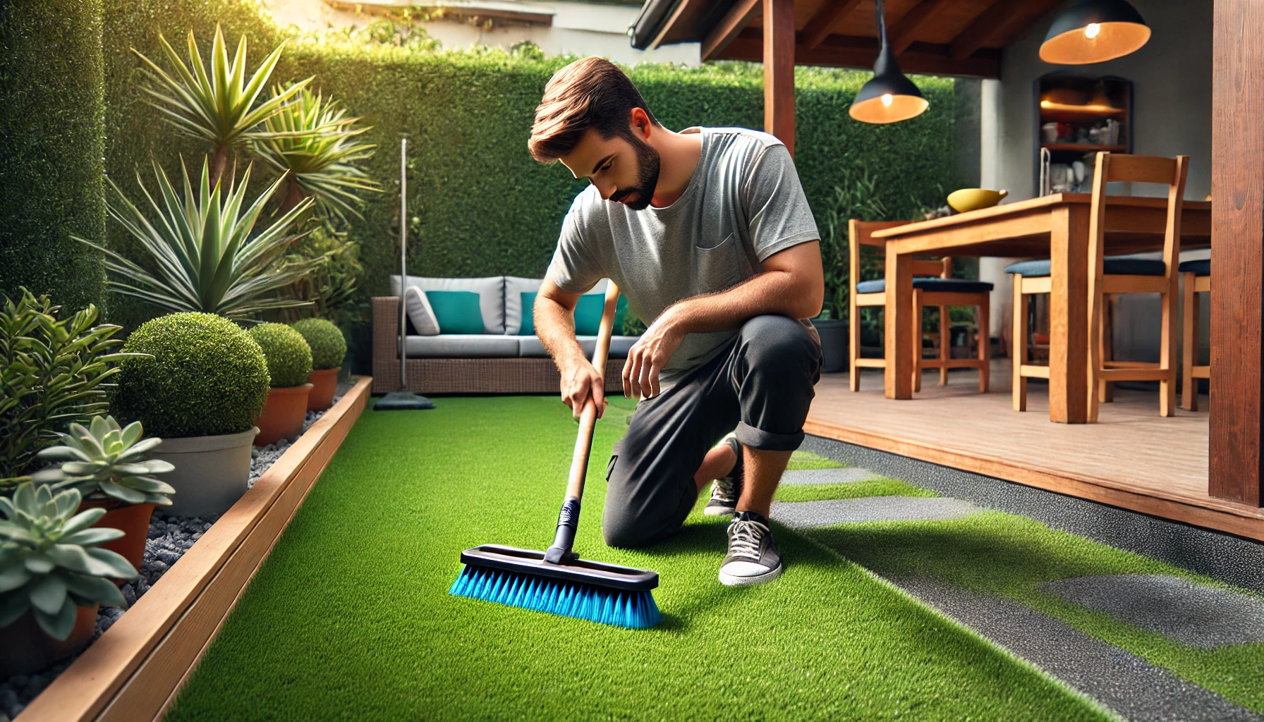 How to Clean Artificial Grass?